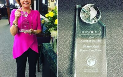 Sharon Carr is Uniworld River Cruises 2016 Agent of the Year
