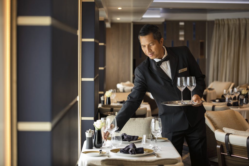 Service on Regent Seven Seas Cruise - Sharon Carr Travel 