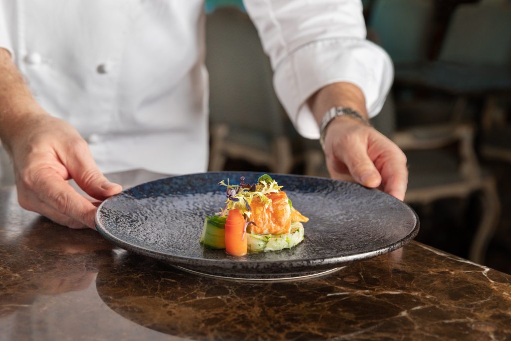 Uniworld river cruise fine dining - Sharon Carr Travel