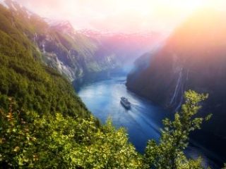 Breathtaking view of Sunnylvsfjorden fjord - Sharon Carr Travel