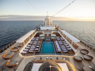 Regent Seven Seas SPL Pool Deck - Sharon Carr Travel